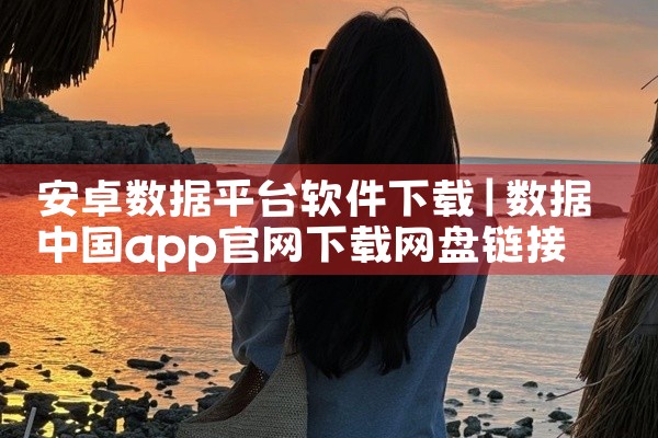安卓数据平台软件下载