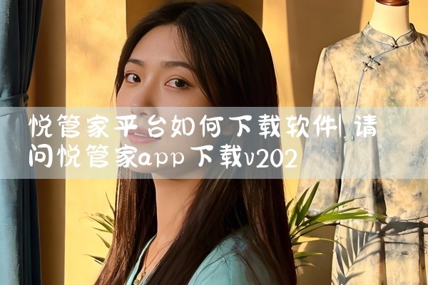 悦管家平台如何下载软件