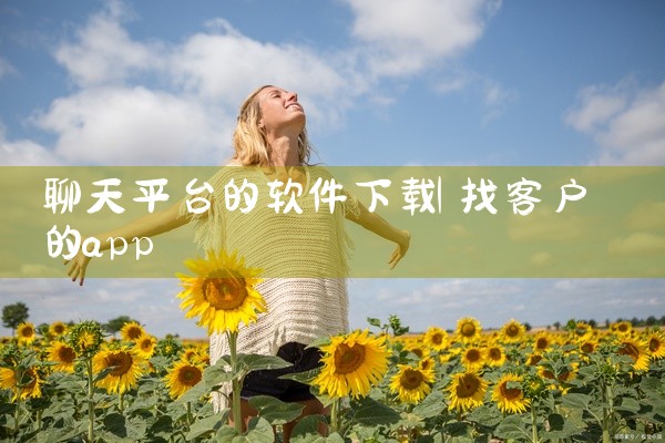 聊天平台的软件下载