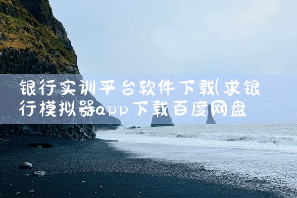 银行实训平台软件下载